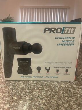 PROfit Percussion Muscle Massager - Black